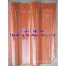 Hight Quality Oranges Colors Ceramic Roof Tiles for Sale (300*400)